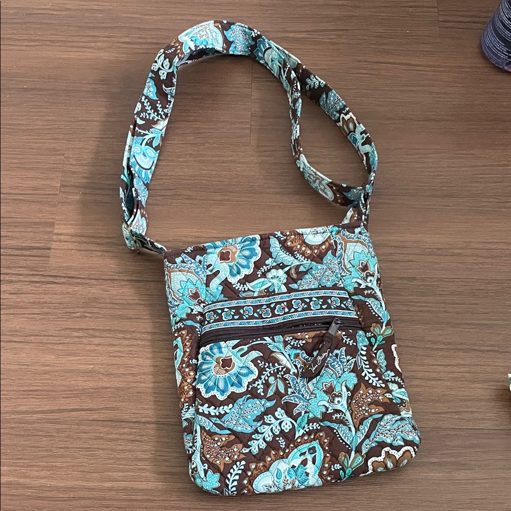 Floral Patterned Crossbody Bag